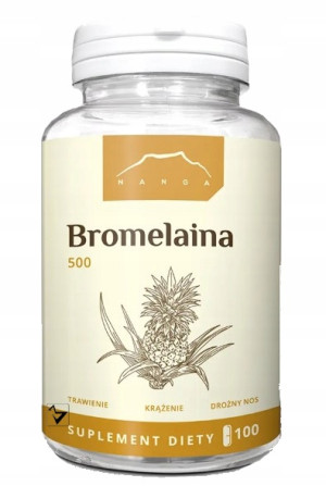 NANGA Bromelaina 500 mg 100 kaps