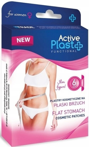 Active Plast Plastry kosmetyczne na płaski brzuch 6 szt.