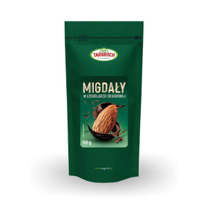 x Targroch Migdały oblane czekoladą deserową 150 g