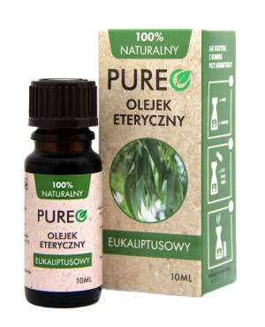 Pureo Olejek eteryczny EUKALIPTUSOWY 100% naturalny - 10 ml