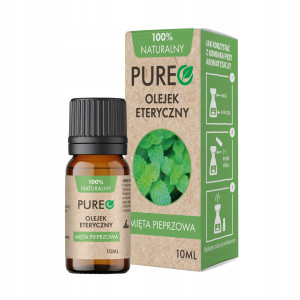 Pureo Olejek eteryczny MIĘTA PIEPRZOWA 100% naturalny 10ml