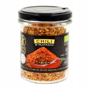 Pięć Przemian Chili płatki bezglutenowe BIO 60g