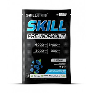 Skill Nutrition Pre-workout Blue Raspberry 16g Próbka Sample Saszetka
