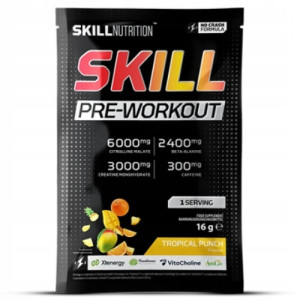 Skill Nutrition Pre-workout Tropical Punch 16 g Próbka Saszetka Sample