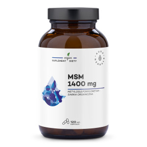 Aura Herbals MSM 1400 mg 120 kaps