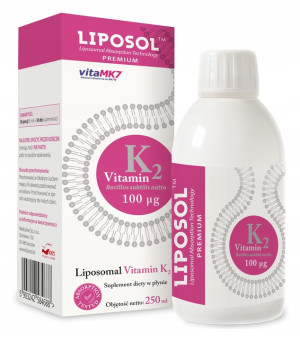 Aliness Liposol K2 100 µg 250 ml liposomalna witamina K2 Vita MK7
