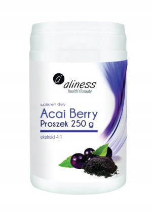 Aliness Acai Berry proszek 250 g ekstrakt 4:1