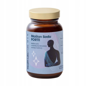 Health Labs Care Maślan Sodu Forte Men 60 kaps 1200 mg