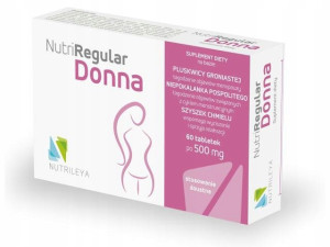 NUTRILEYA NutriRegular Donna 500 mg 60 tab MENOPAUZA menstruacja