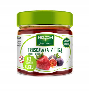 Pięć Przemian Helcom Pasta Owocowa Truskawka z figą 200 g