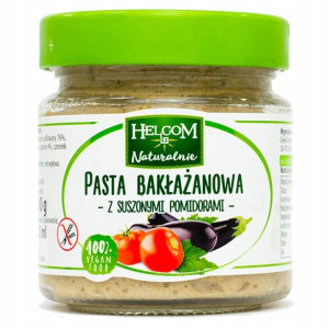 Pięć Przemian Helcom Pasta bakłażanowa z suszonymi pomidorami 190 g