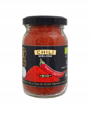 Pięć Przemian Chili mielone bezglutenowe BIO 85 g