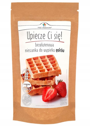 Pięć Przemian Mieszanka na gofry bezglutenowe 350 g