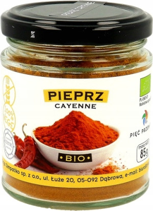 Pięć Przemian Pieprz cayenne BIO 85 g