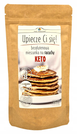 Pięc Przemian Racuchy KETO Bezglutenowe 170 g