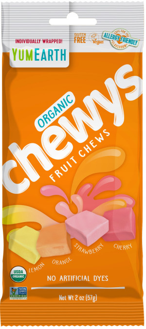 YumEarth Gumy rozpuszczalne EKO Chewys 57g