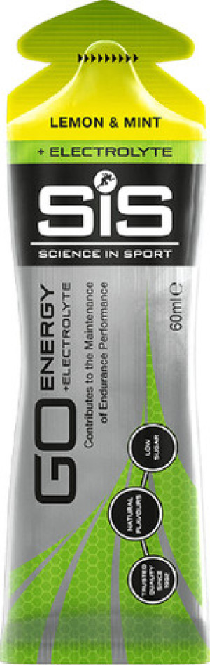 SIS GO Energy + Electrolyte Gel 60 ml Lemon Mint