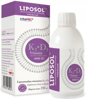 Aliness Liposol K2 + D3 4000 IU 250 ml