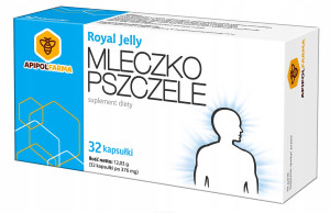 APIPOL Mleczko Pszczele 32 kapsułki