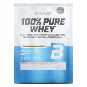 BioTech 100% PURE WHEY 28g Bourbon Vanilla Próbka