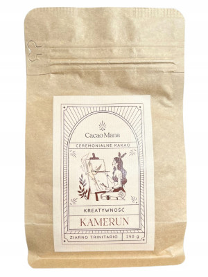 CacaoMana Kakao Ceremonialne Kamerun Kreatywność 250 g