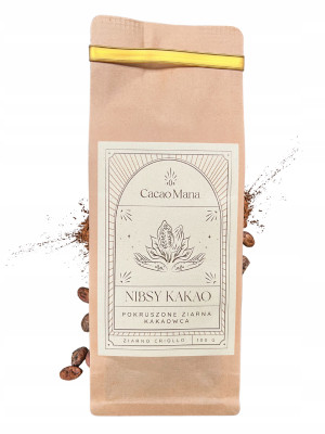 CacaoMana Kakao Nibsy Pokruszone ziarna Kakaowca 100g