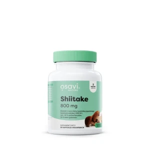 Osavi Shiitake 800 mg 60 kapsułek 2 kapsułki dziennie