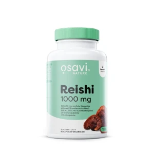 OSAVI REISHI 1000 mg 60 kapsułek 2 kapsułki dziennie