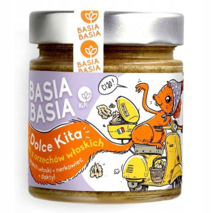 Pięć Przemian Dolce Kita Basia Basia krem z orzechów włoskich 200 g