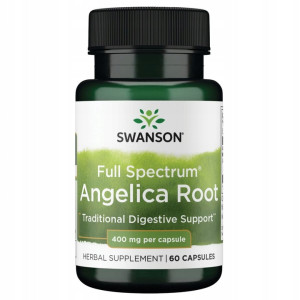 SWANSON FS Angelica Root 400 mg 60 kapsułek