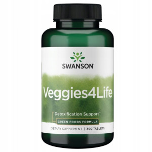 SWANSON Veggies4Life 300 tabletek
