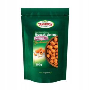 Targroch Orzeszki Ziemne w cieście o smaku barbecue 250 g