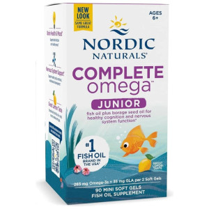 Nordic Naturals Complete Omega Junior 90 kapsułek