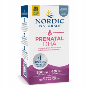 Nordic Naturals Prenatal DHA 90 kapsułek