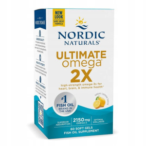 Nordic Naturals Ultimate Omega 2X Omega-3 2150 mg 60 kapsułek