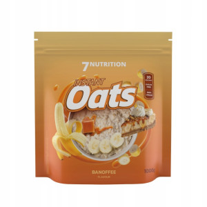 7Nutrition Instant OATS 1kg Banoffee