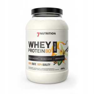 7Nutrition Whey Protein WPC 80 2000 g Vanilla