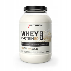 7Nutrition Whey Protein WPC 80 2000 g Natural