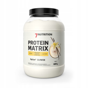 7Nutrition Protein Matrix 1000 g Vannila Kreatyna Glutamina Digezyme 33 porcji