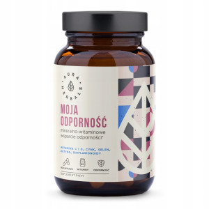 Aura Herbals Moja Odporność 60 kapsułek Witamina C i D Cynk Selen Rutyna
