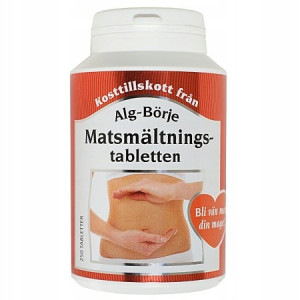 Alg-Borje Matsmaltnings TABLETKI USPRAWNIAJĄCE TRAWIENIE 100 tabletek - suplement diety