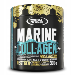 Real Pharm Marine Collagen 300 g Raspberry Lemonade Kolagen morski