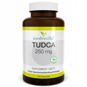 Medverita Tudca 250 mg 120 kapsułek