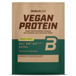 BioTech Vegan Protein Banana 25 g Próbka Sample