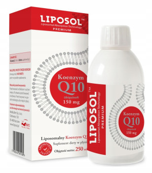 Aliness Liposol Koenzym Q10 UbiquinoN 150 mg 250 ml Liposomalny Koenzym Q10