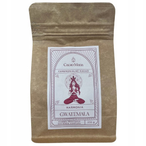CacaoMana Kakao Ceremonialne z Gwatemala Harmonia Trinitario Hacienda Kampura 250 g