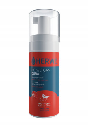 Herwe Cura Skin care Foam 50 ml Pianka Spray Bottle Pielęgnacja skóry i rąk