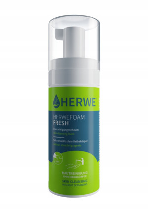 Herwe Fresh Light duty skin cleansing foam 50 ml spray bottle Pianka do czyszczenia skóry bez środków trących