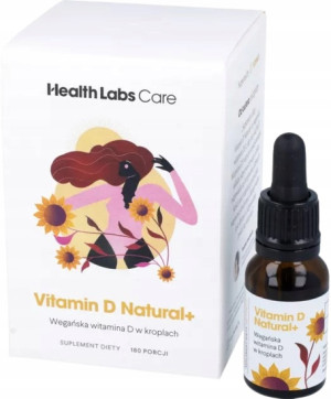 Health Labs Care Vitamin D Natural+ D3 MCT 180 porcji 10 ml