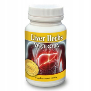 Inwent Herbs Liver Herbs Wątroba 60 kapsułek